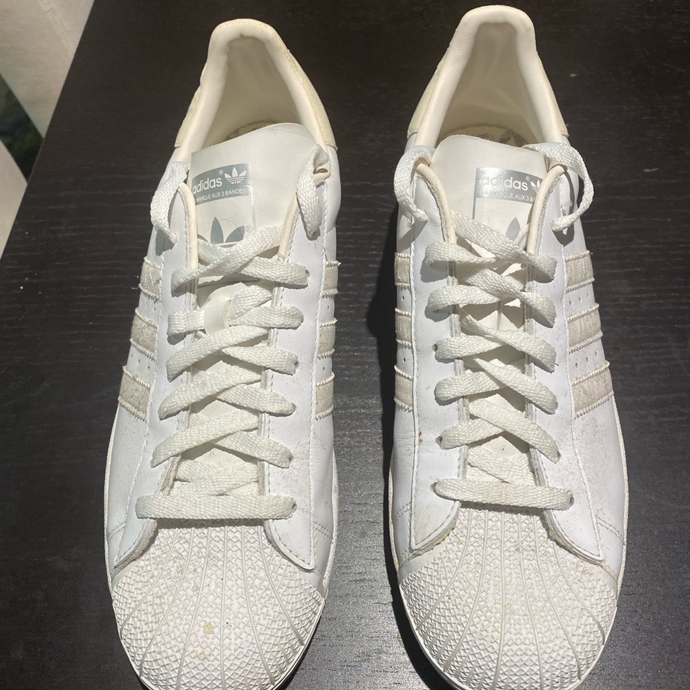 Adidas Men's White Sneakers